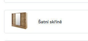 Šatní skříně