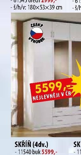 SKŘÍŇ (4dv.) 11540, 21540, 61540