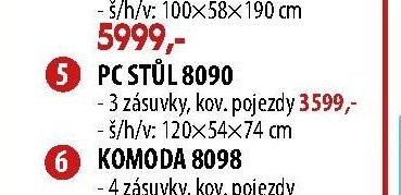 PC STŮL 8090