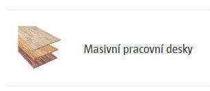 Masivní pracovní desky