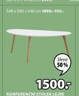 Konferenční stolek LEJRE