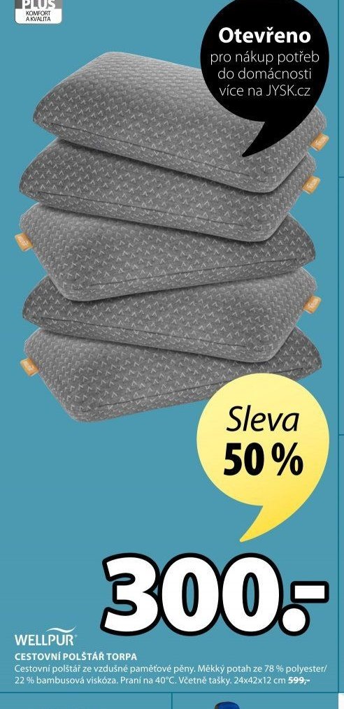 Cestovní polštář Torpa