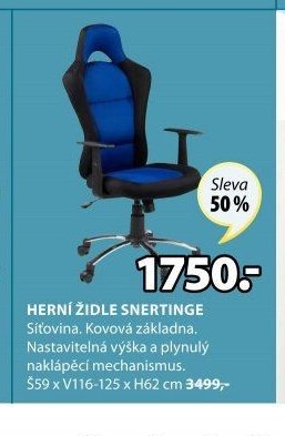 Herní židle Snertinge