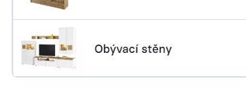 Obývací stěny