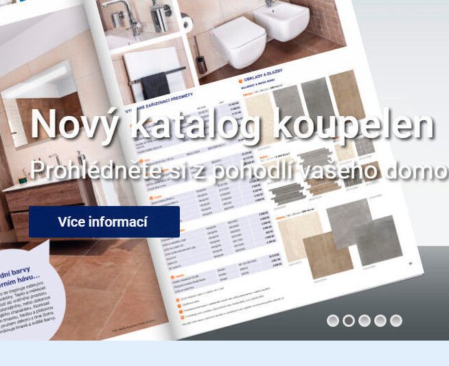 Nový katalog koupelen