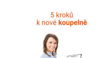 5 kroků k nové koupelně