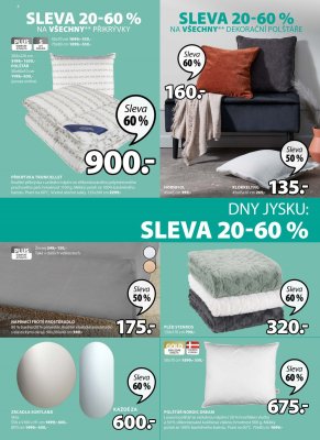 akční leták Jysk 25.2.2021-10.3.2021