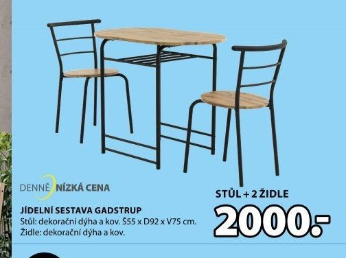 JÍDELNÍ SESTAVA GADSTRUP