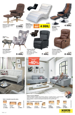akční leták Sconto nábytek 1.3.2021-25.3.2021