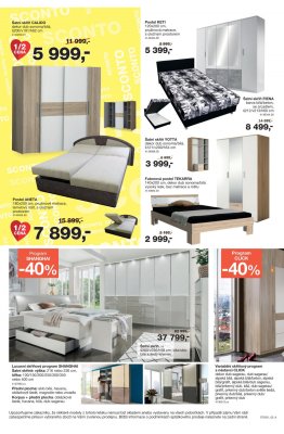 akční leták Sconto nábytek 1.3.2021-25.3.2021