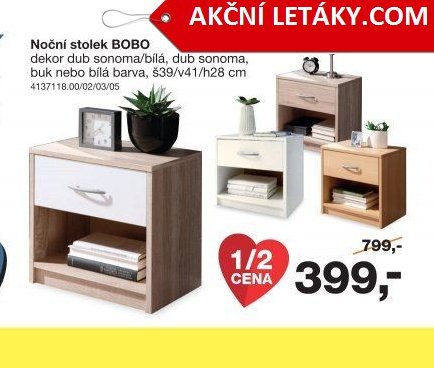 Noční stolek BOBO