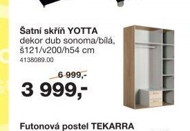 Šatní skříň YOTTA