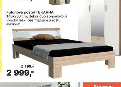 Futonová postel TEKARRA