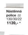 Nástěnná police .02