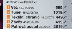 Textilní chránič 45.03/07/11