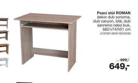Psací stůl ROMAN