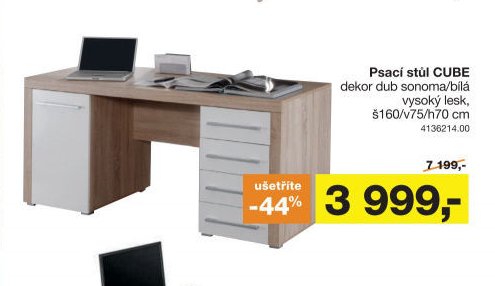 Psací stůl CUBE