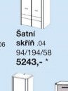 Šatní skříň 94/194/58