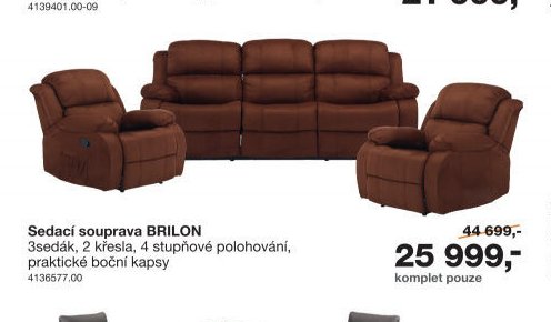 Sedací souprava BRILON