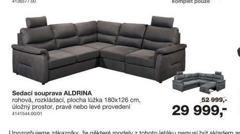 Sedací souprava ALDRINA