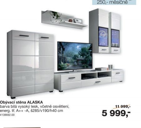 Obývací stěna ALASKA