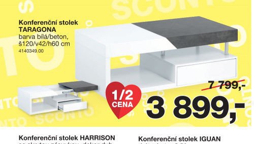 Konferenční stolek TARAGONA
