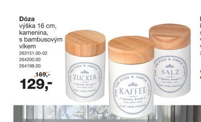 Dóza výška 16 cm