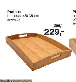 Podnos bambus