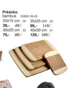 Prkénko bambus