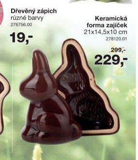 Keramická forma zajíček