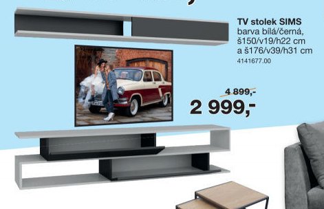 TV stolek SIMS