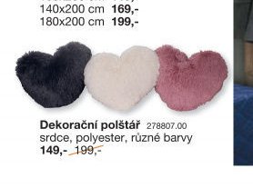 Dekorační polštář