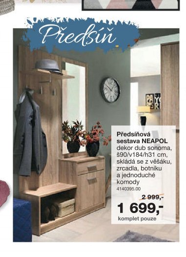 Předsíňová sestava NEAPOL