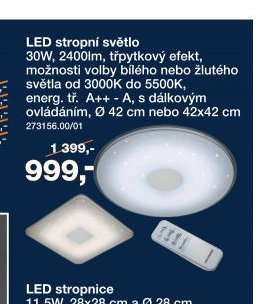 LED stropní světlo