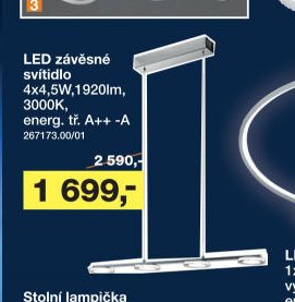 LED závěsné svítidlo