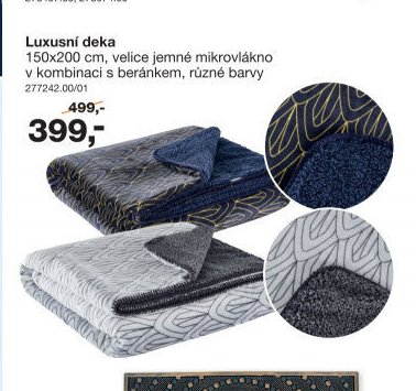 Luxusní deka
