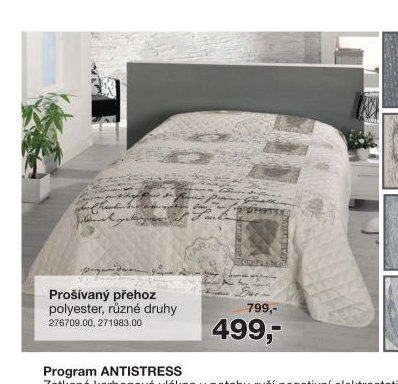 Prošívaný přehoz