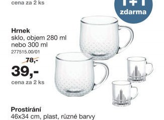 Hrnek sklo
