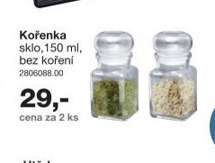 Kořenka sklo