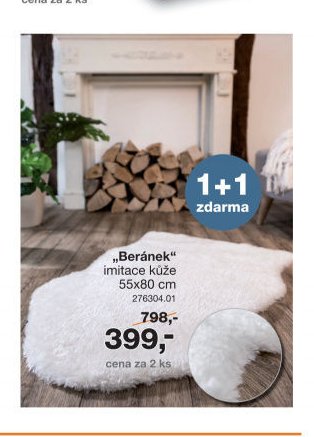 Beránek imitace kůže