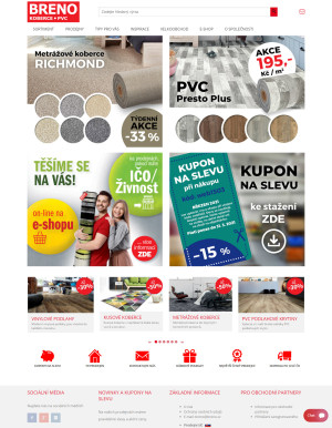 akční leták Breno koberce 3.3.2021-9.3.2021
