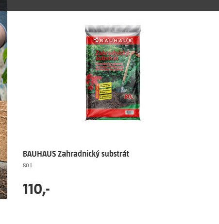 BAUHAUS Zahradnický substrát 80 l