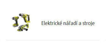 Elektrické nářadí a stroje