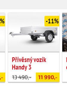 Přívěsný vozík Handy 3
