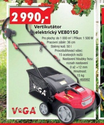 Vertikutátor elektrický VE80150