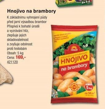 Hnojivo na brambory