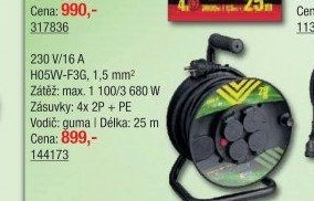 Emos Prodlužovací kabel na bubnu