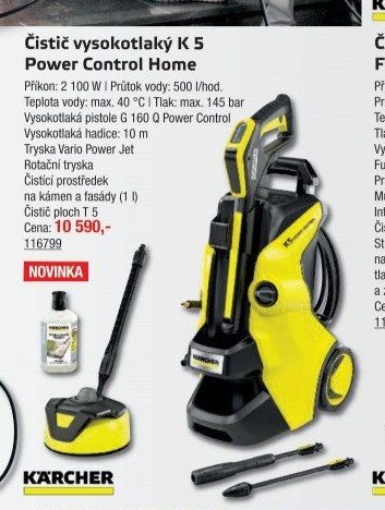 Čistič vysokotlaký K 5 Power Control Home