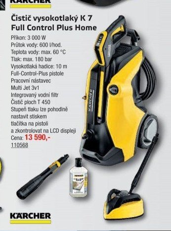 Čistič vysokotlaký K 7 Full Control Plus Home