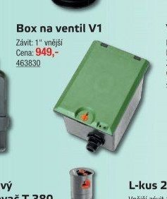 Box na ventil V1